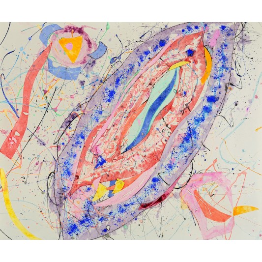 Monotype - SAM FRANCIS - Galeries Bartoux