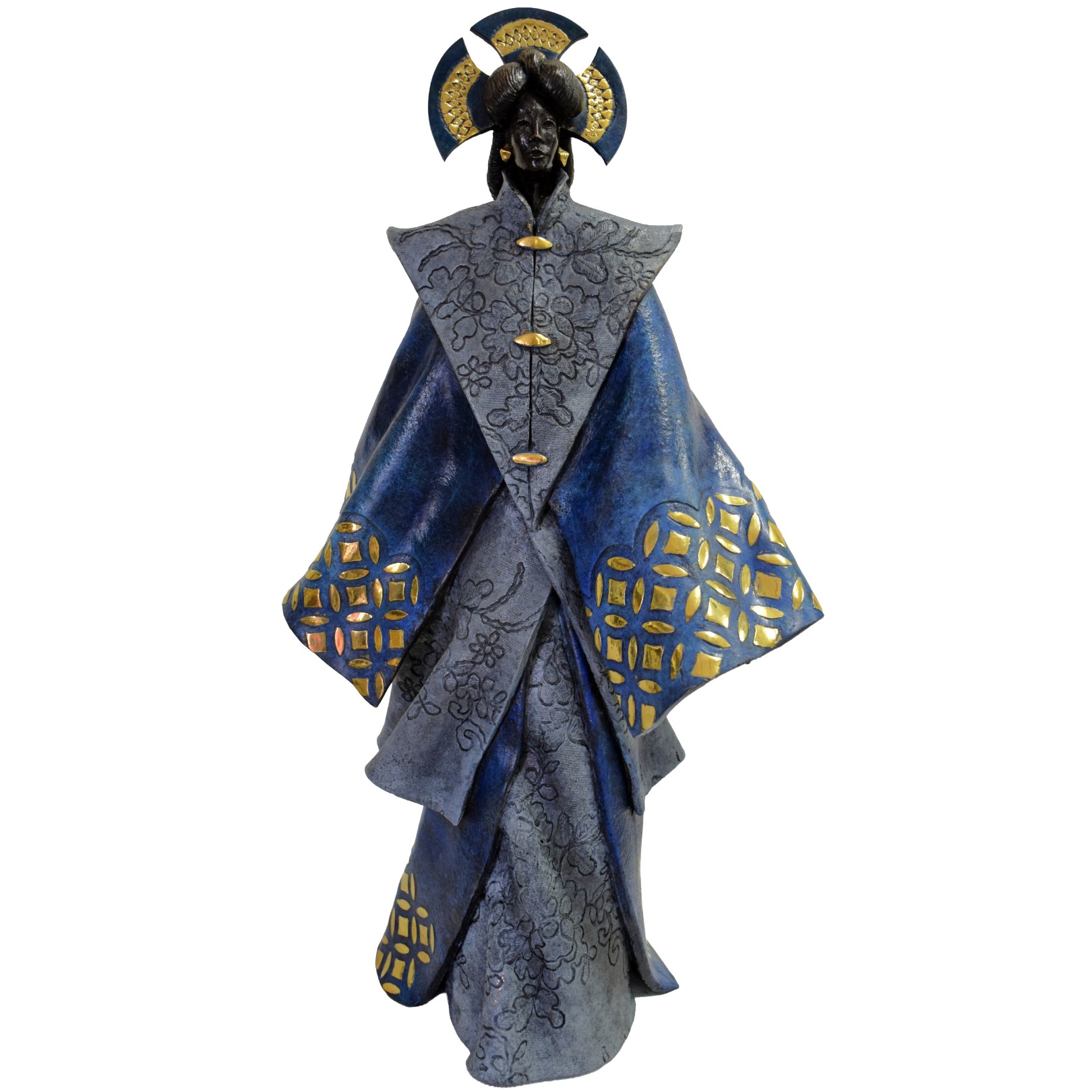DAME DE CHINE BLEUE - PAUL BECKRICH - Galeries Bartoux