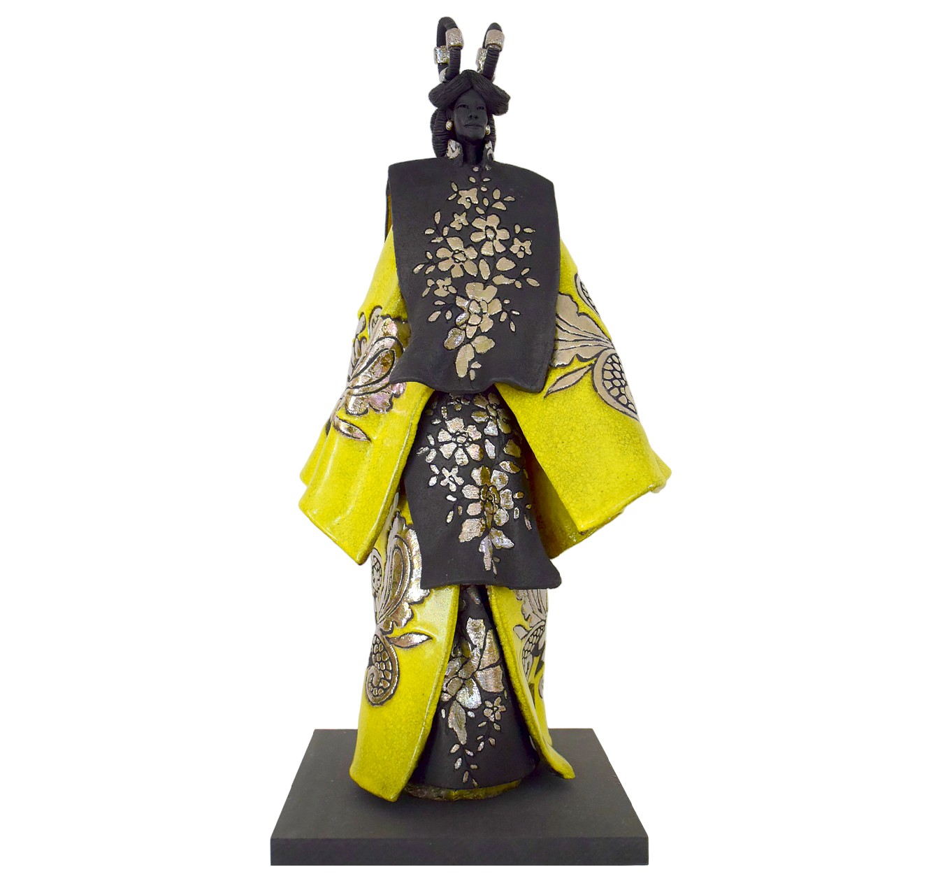 BECKRICH DAME DE CHINE RAKU 55CM - PAUL BECKRICH - Galeries Bartoux