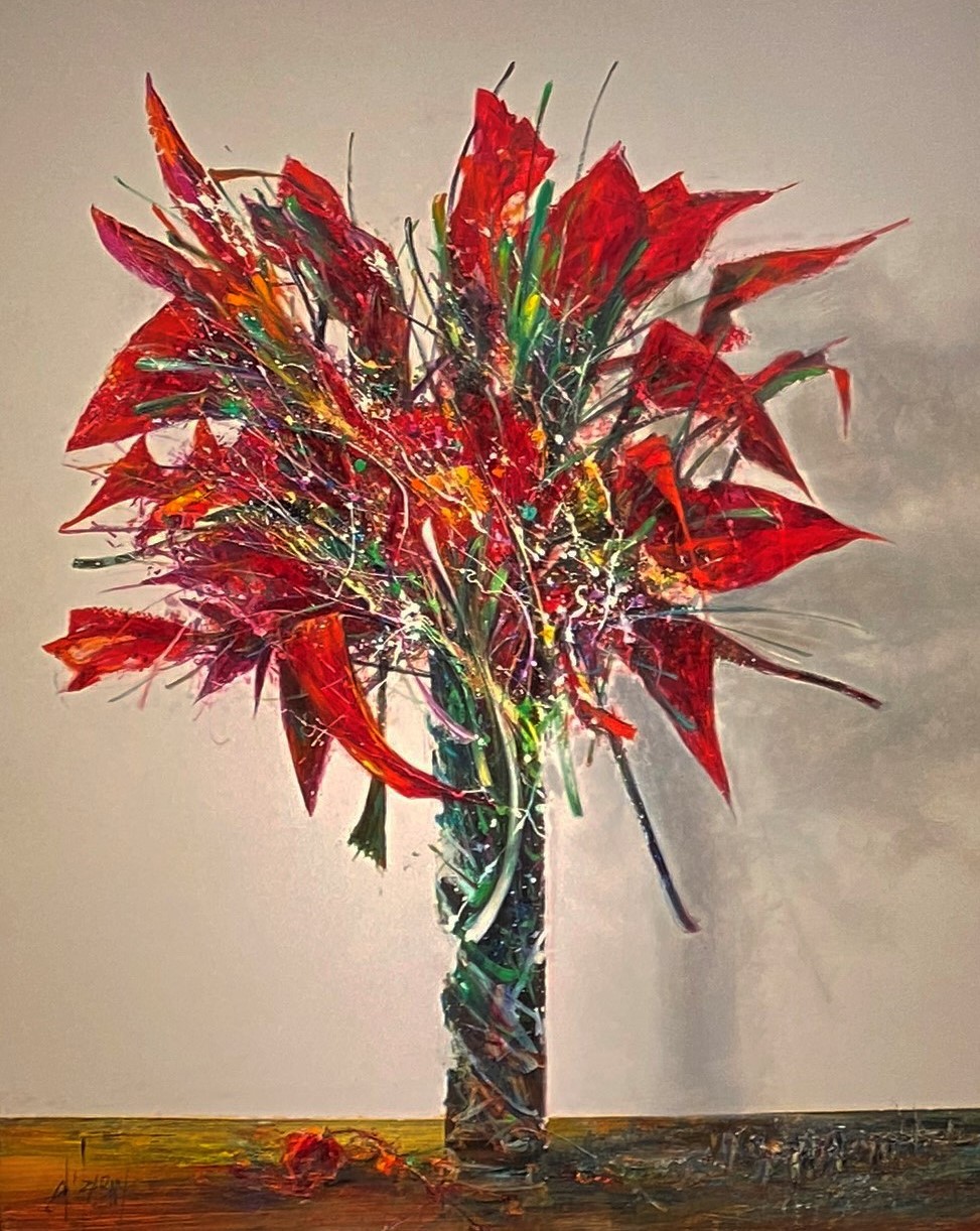 BOUQUET ROUGE - FRANÇOIS D’IZARNY - Galeries Bartoux