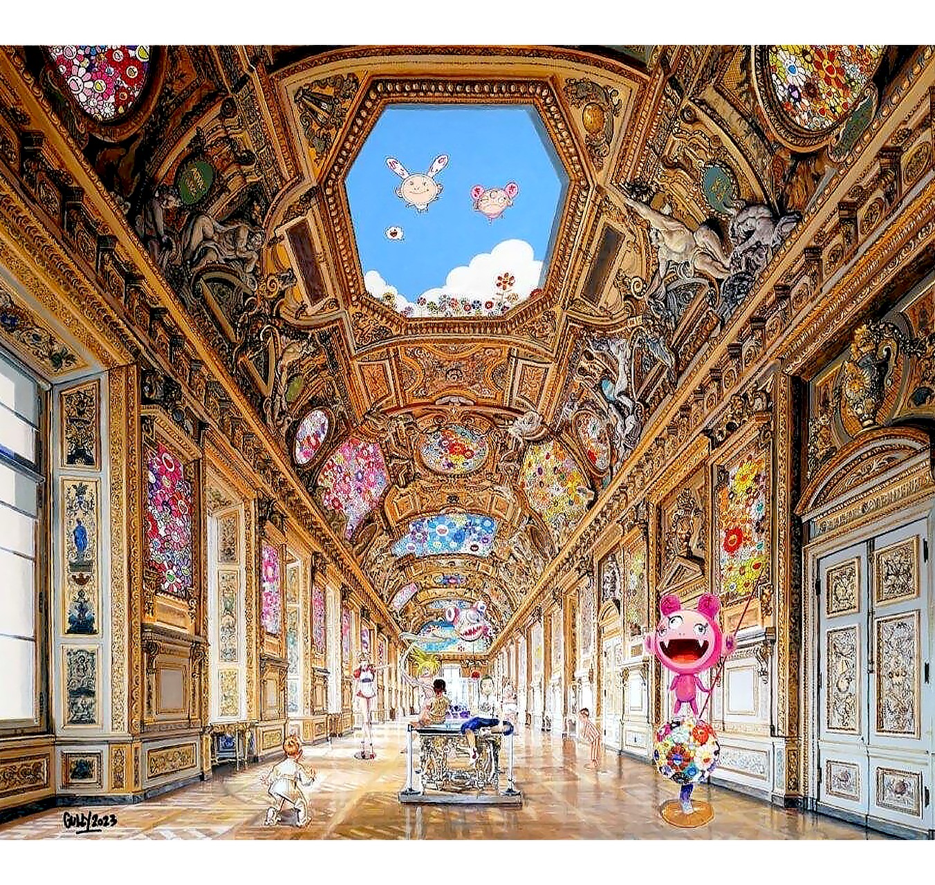 TAKASHI AND THE CHILDREN MEET MURAKAMI - GULLY - Galeries Bartoux