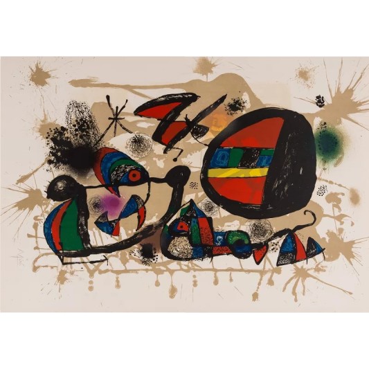 Nid d'alouettes - JOAN MIRO - Galeries Bartoux