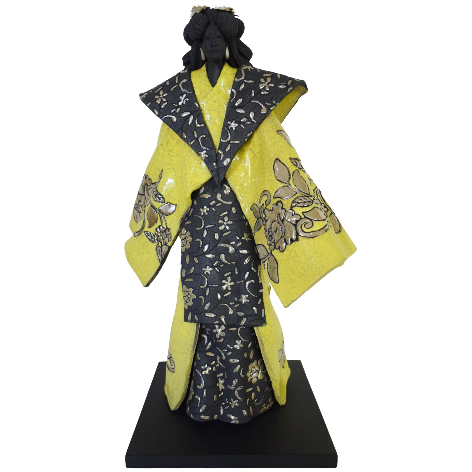 DAME DE COMPAGNIE JAUNE - PAUL BECKRICH - Galeries Bartoux