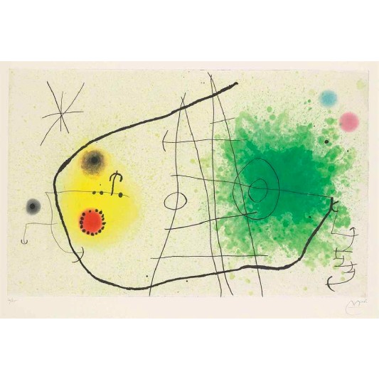 Partie de campagne - JOAN MIRO - Galeries Bartoux