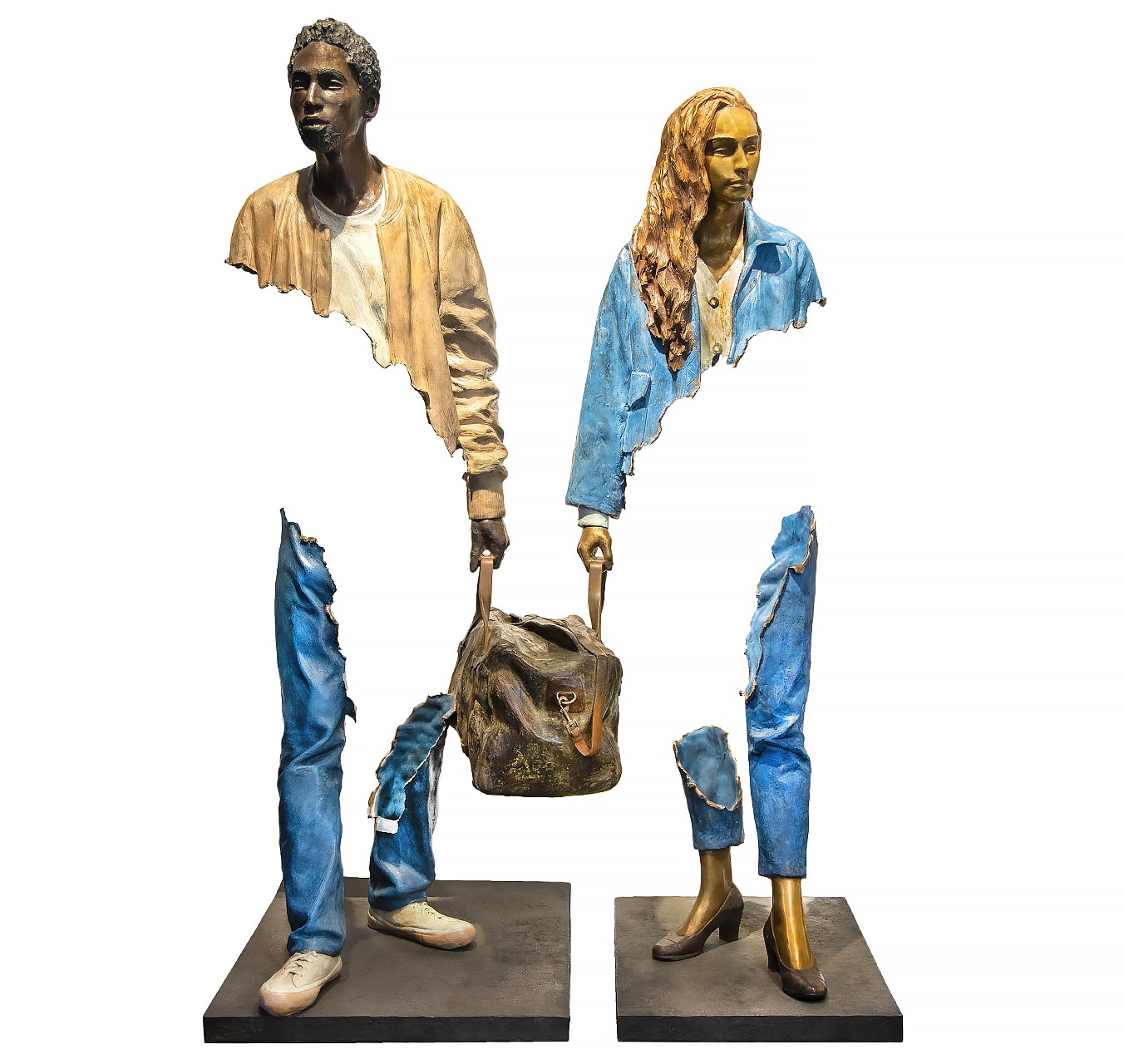 UN HOMME ET UNE FEMME - BRUNO CATALANO - Galeries Bartoux