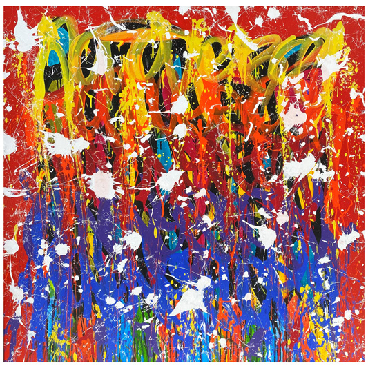 Love and happiness - JONONE - Galeries Bartoux