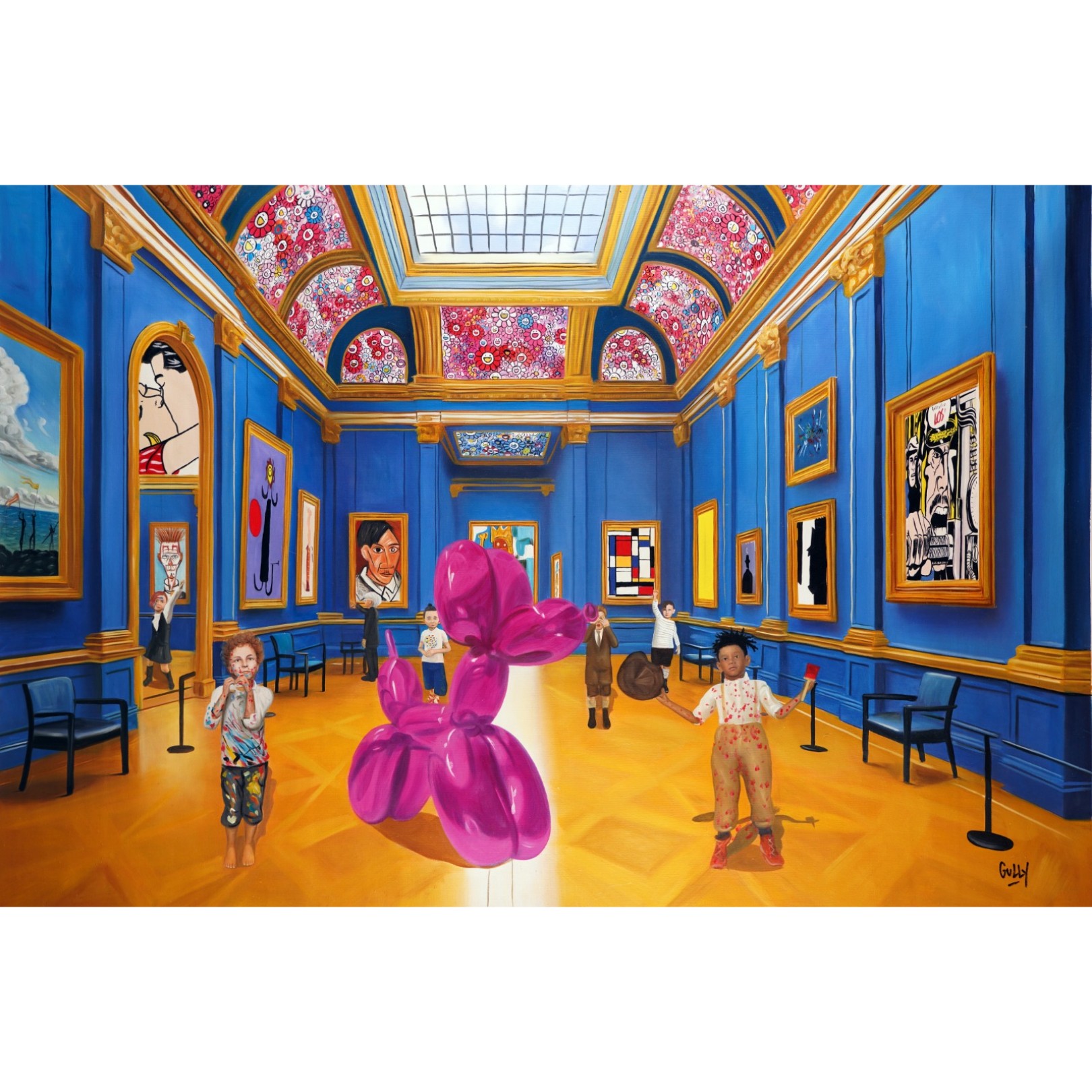 NIKI JACKSON ANDY TAKASHI VINCENT - GULLY - Galeries Bartoux