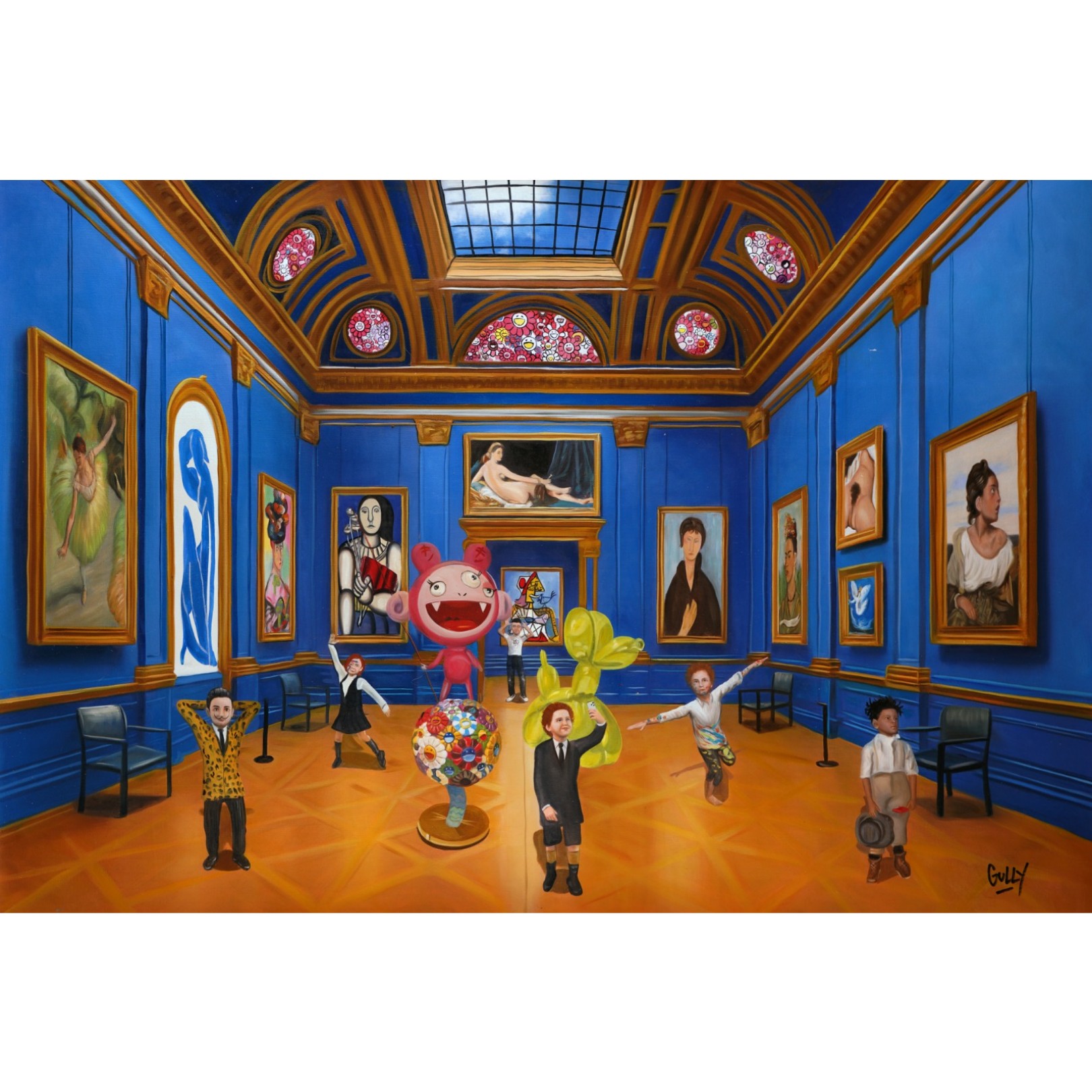 SALVADOR NIKI VINCENT JACKSON AND JEAN MICHEL - GULLY - Galeries Bartoux