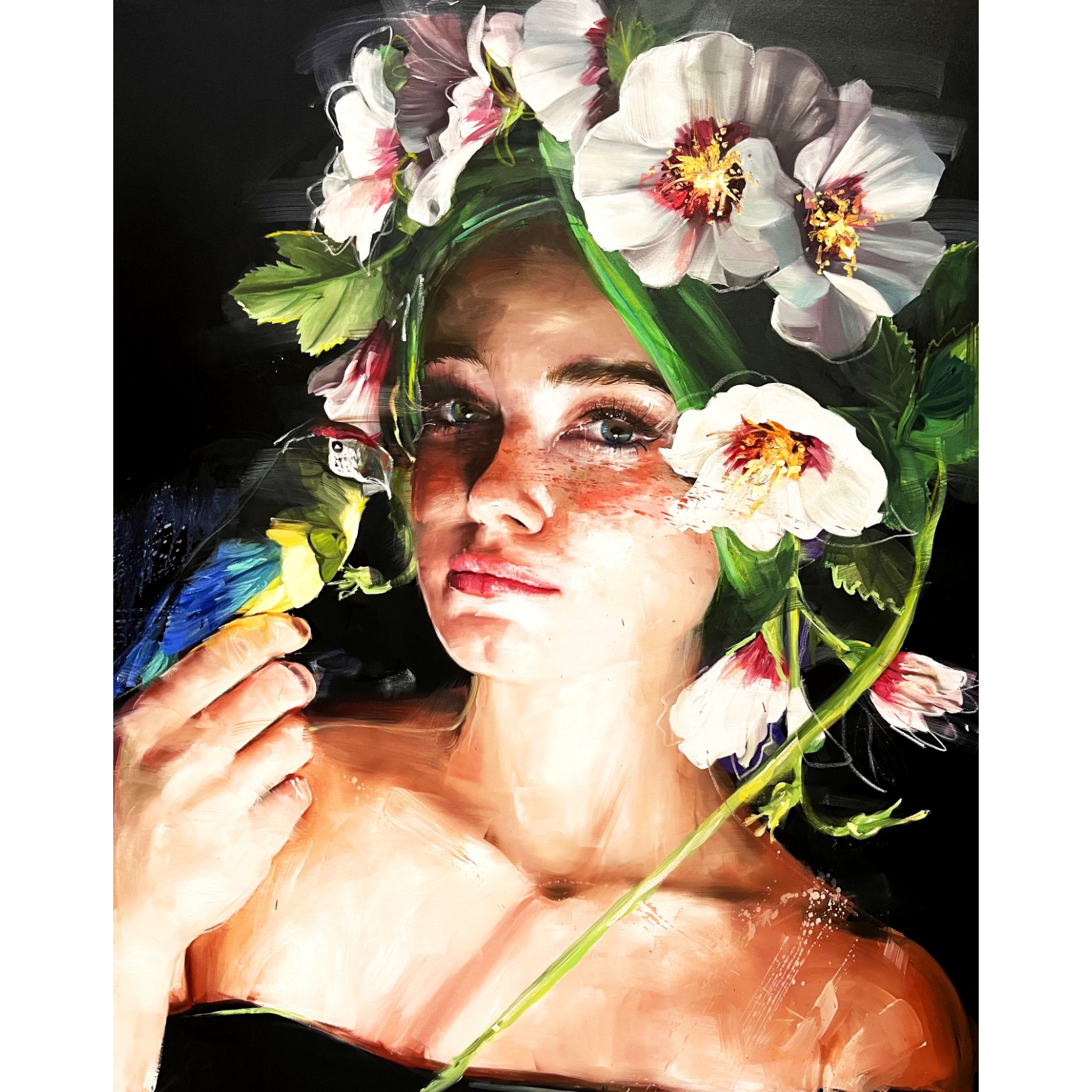 PROSERPHINA AND THE BIRD - ROBERTA CONI - Galeries Bartoux