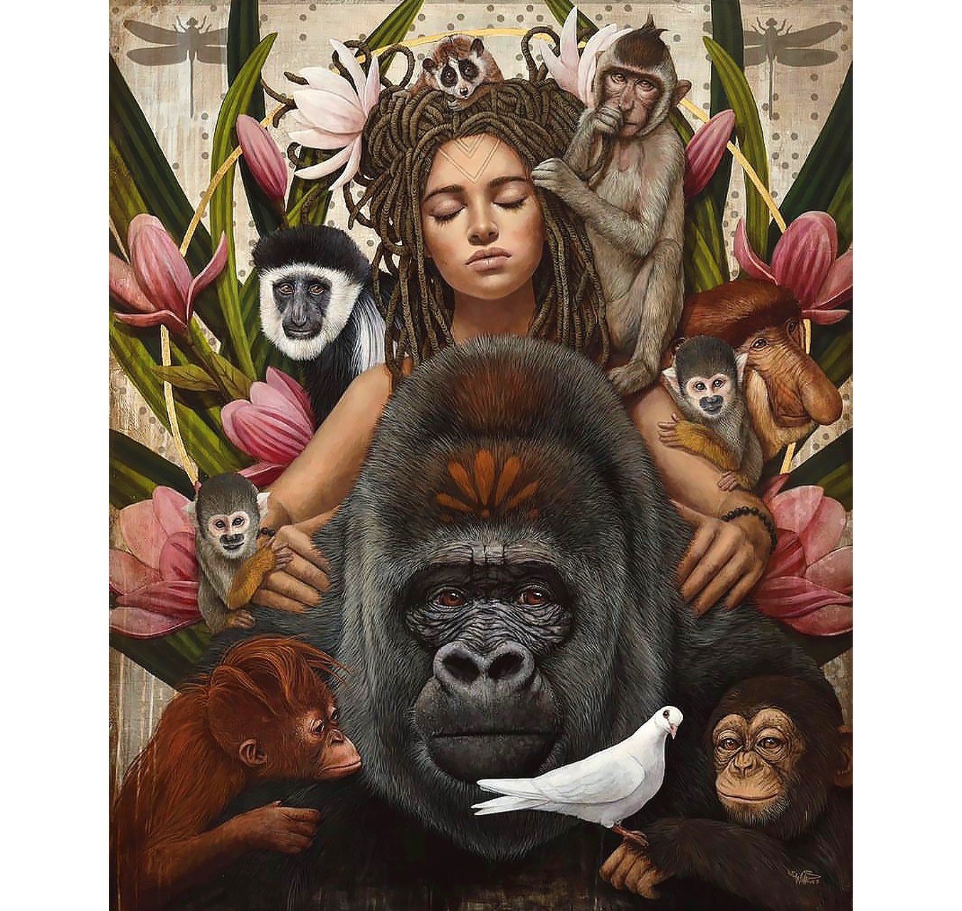 LES PRIMATES - SOPHIE WILKINS - Galeries Bartoux