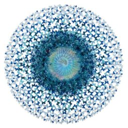 LENTICULAR BLUE - ANNALÙ - Galeries Bartoux