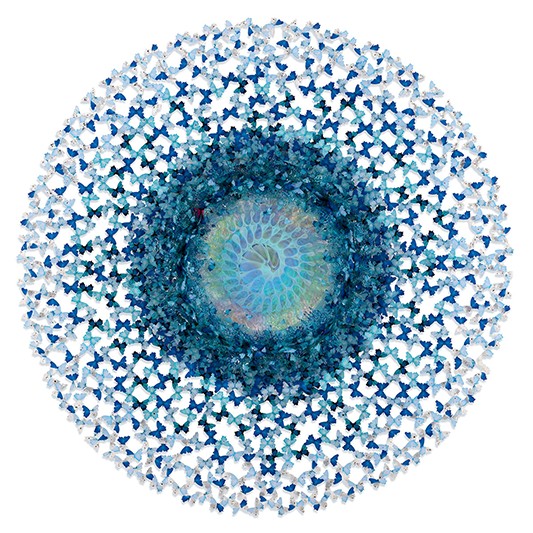 LENTICULAR BLUE - ANNALÙ - Galeries Bartoux