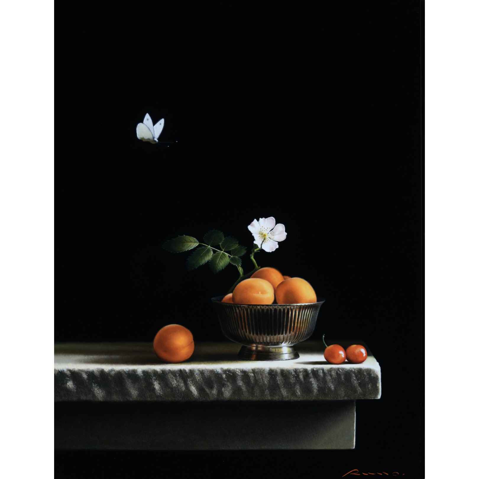 L’ÉGLANTINE ET LE PAPILLON - PIERRE-YVES RUSSO - Galeries Bartoux
