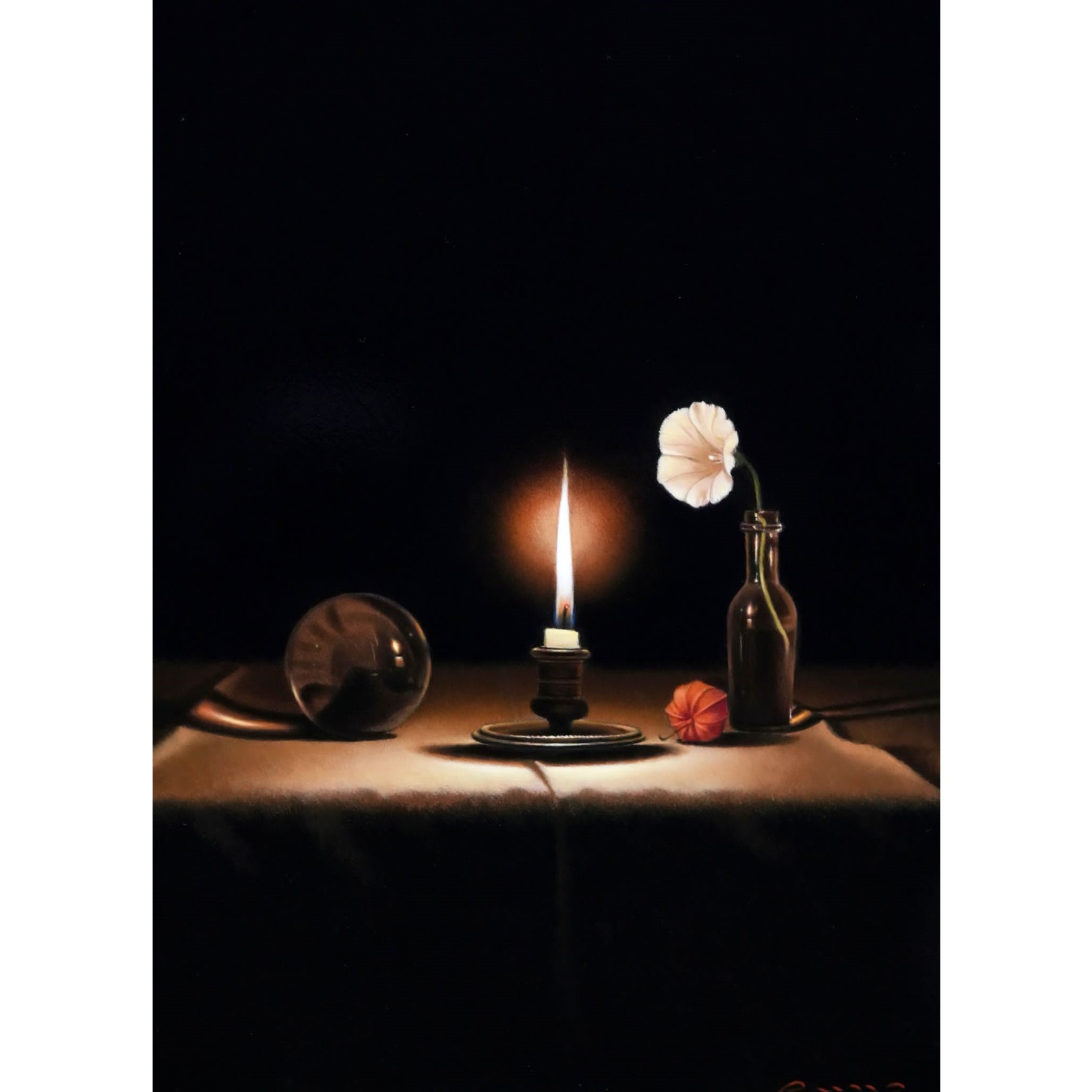 LES TROIS FLAMMES - PIERRE-YVES RUSSO - Galeries Bartoux