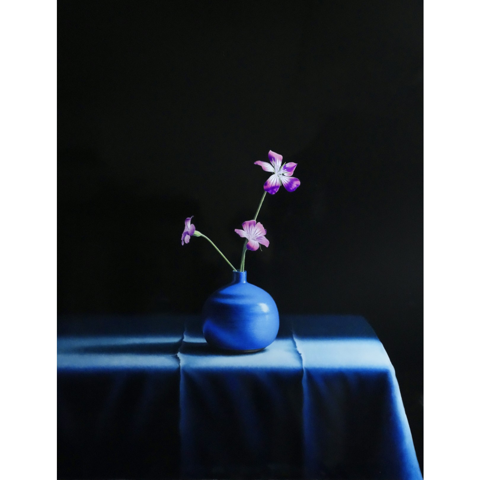LES FLEURS MAUVES - PIERRE-YVES RUSSO - Galeries Bartoux