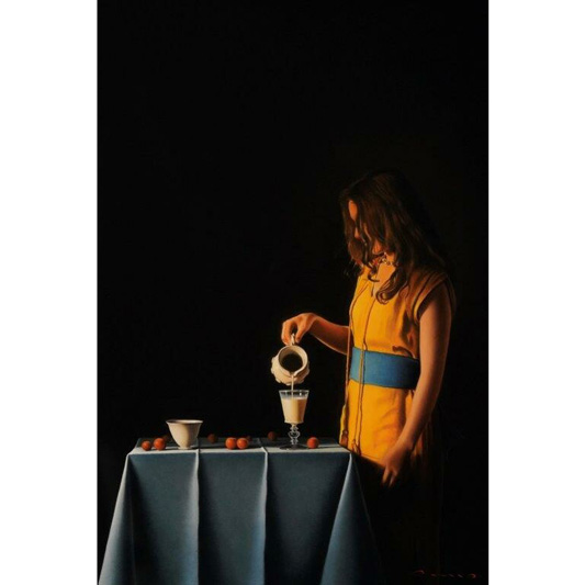 Jeune fille aux abricots - PIERRE-YVES RUSSO - Galeries Bartoux