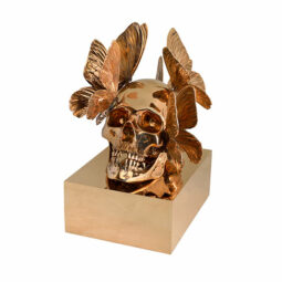 Crâne doré - PASQUA PHILIPPE - Galeries Bartoux