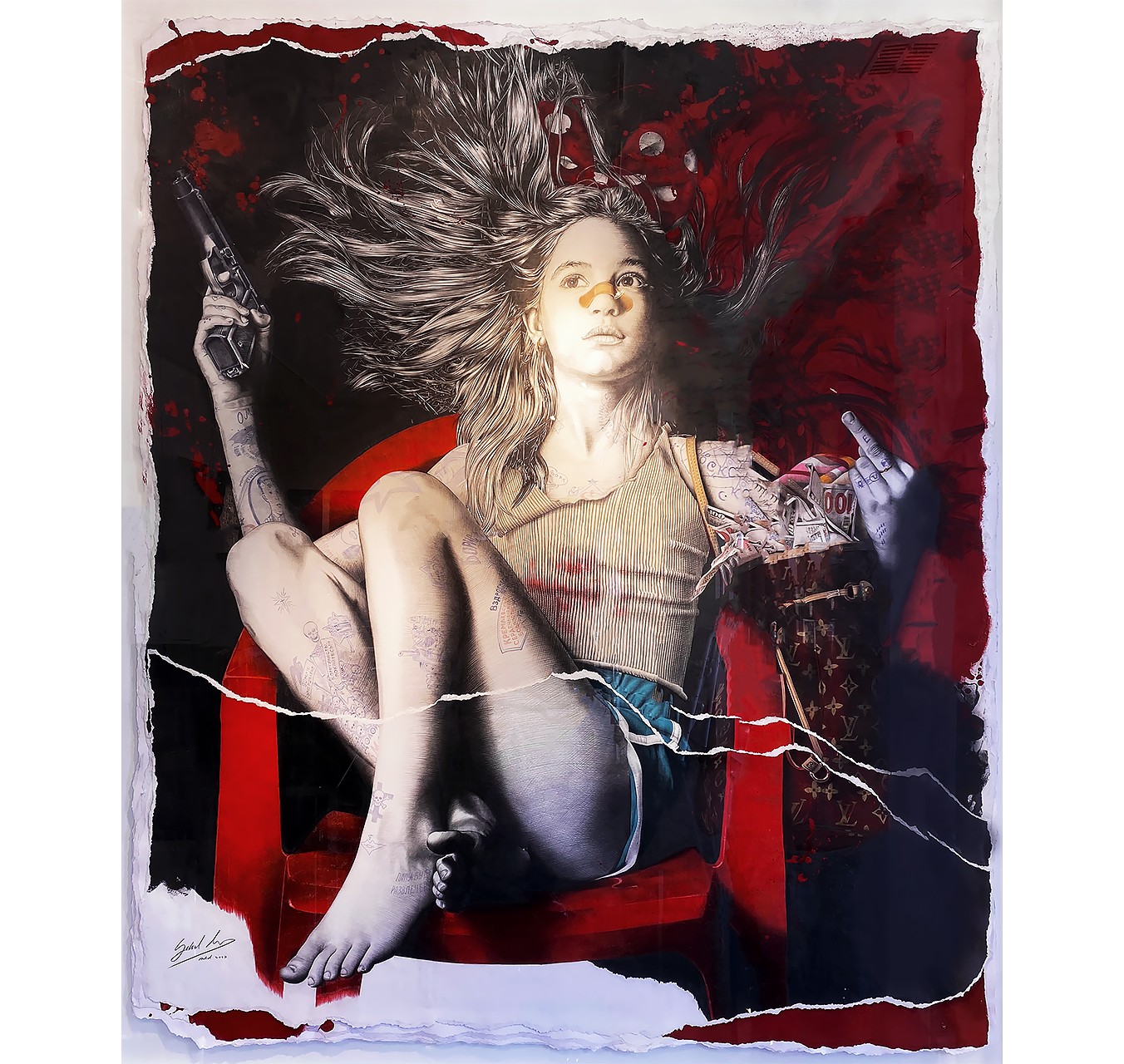 SHOW ME THE MONEY - GABRIEL MORENO - Galeries Bartoux