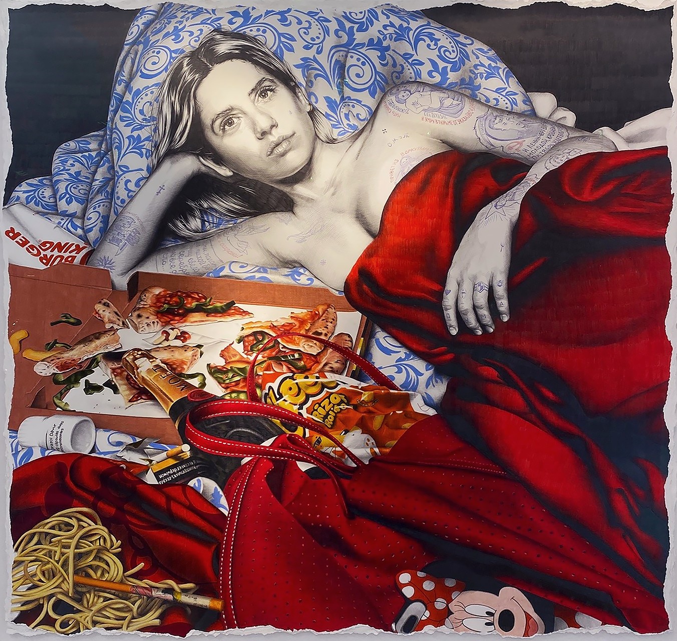 PIZZA QUEEN - GABRIEL MORENO - Galeries Bartoux