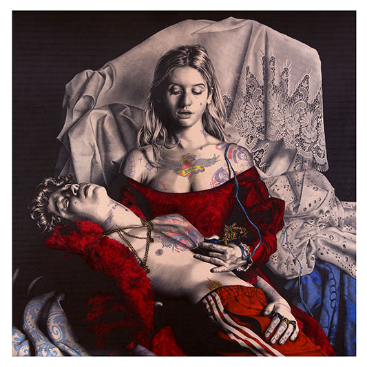 Virgin tattoo 3 - GABRIEL MORENO - Galeries Bartoux