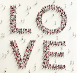 LOVE IRIDESCENT RED - WATEROUS JANE - Galeries Bartoux