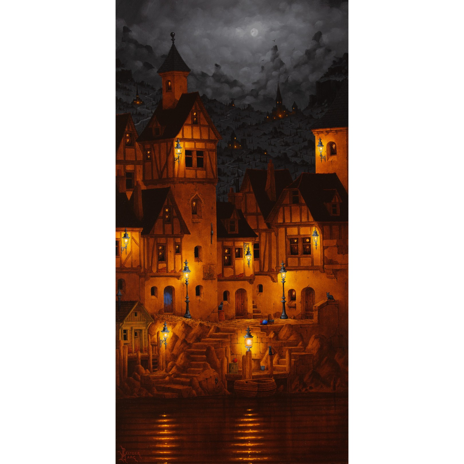 VERS LA VILLE HAUTE - MARC PELTZER - Galeries Bartoux