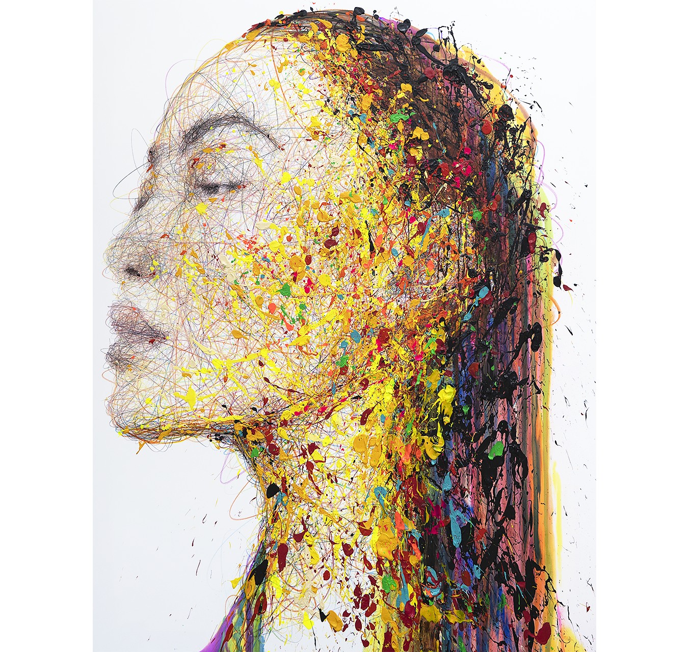 SANS TITRE - UN MONDE MEILLEUR - NGUYEN HOM - Galeries Bartoux