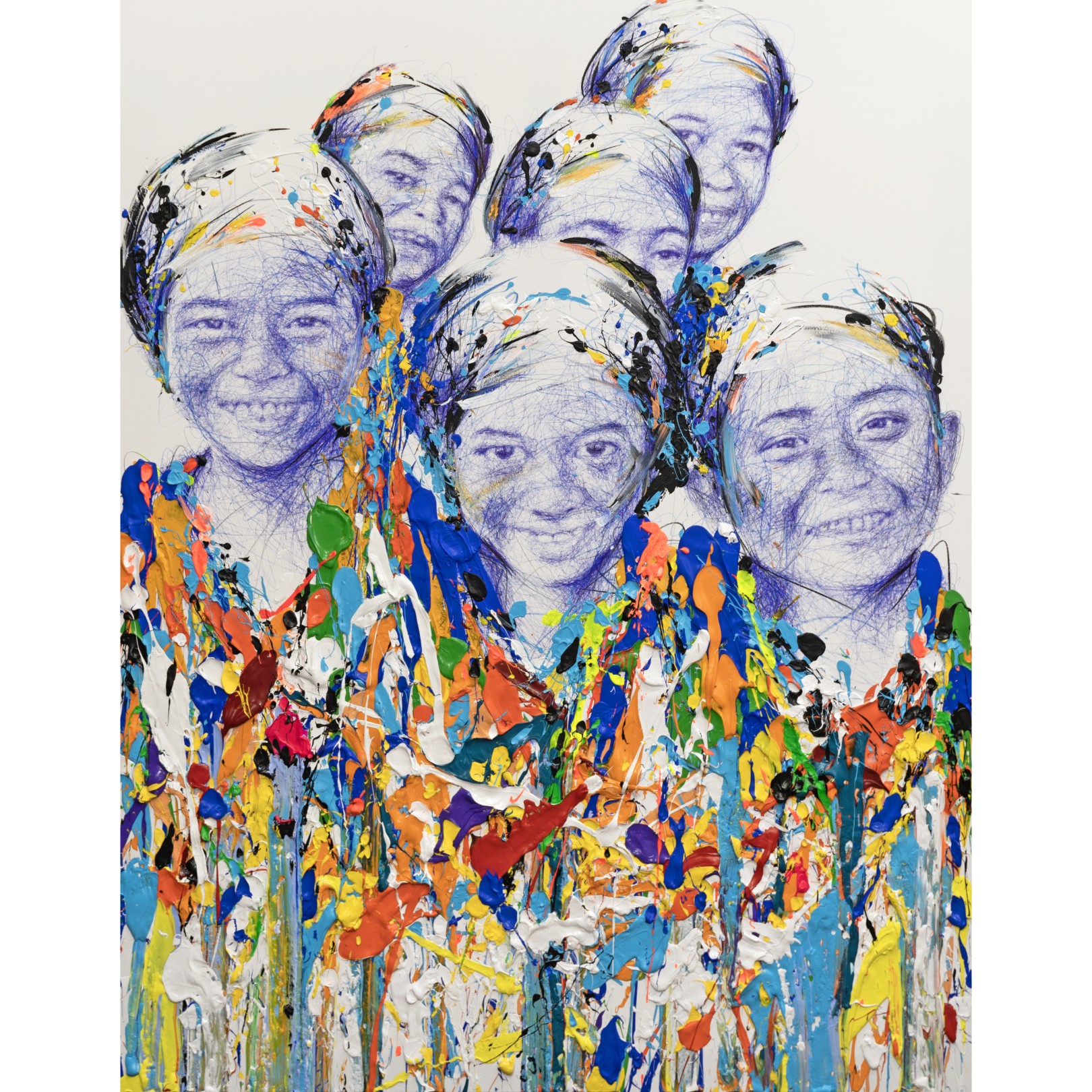 LES AMIS D’ENFANCE - HOM NGUYEN - Galeries Bartoux