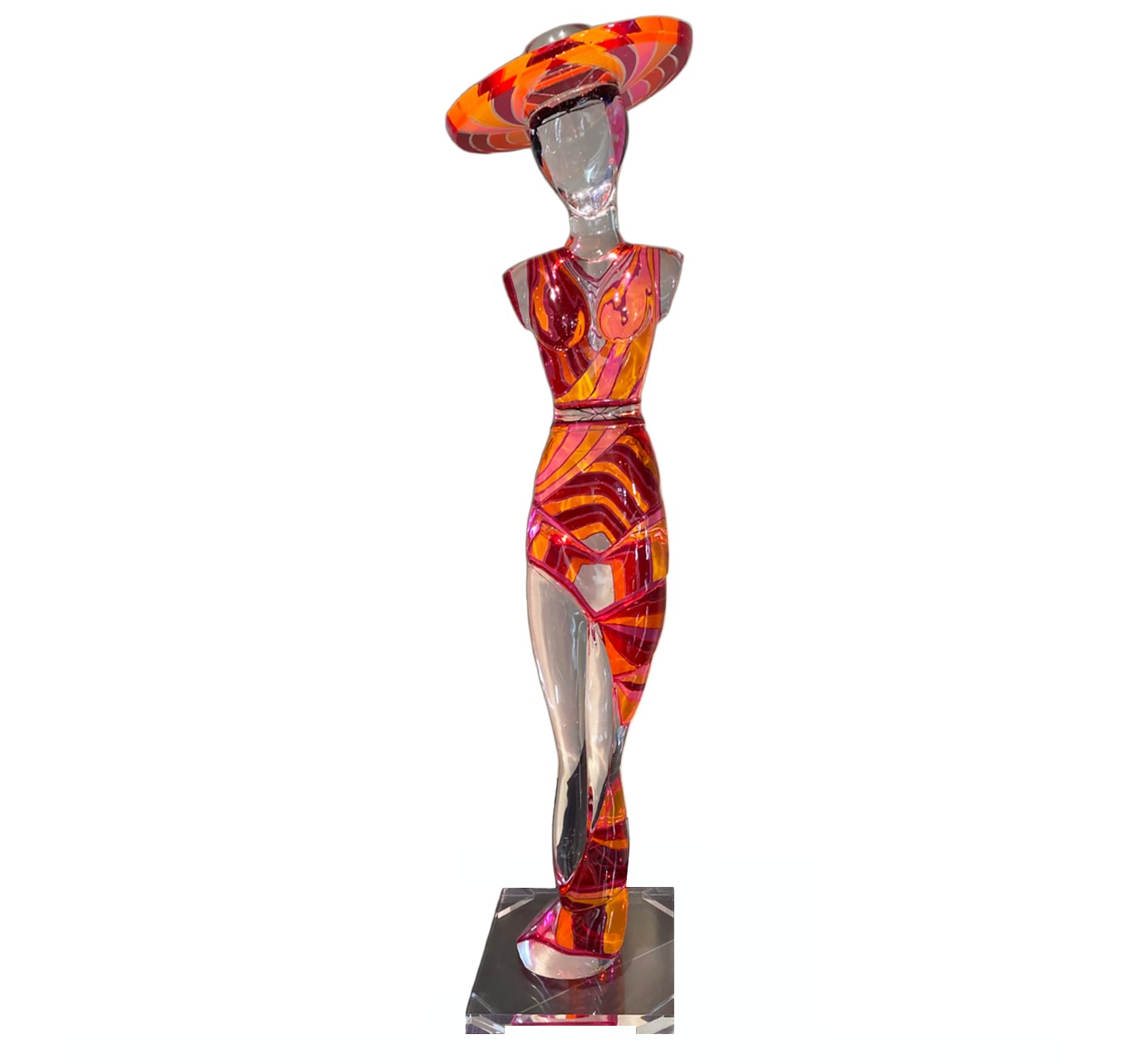 FEMME AU CHAPEAU - GUY WALTER - Galeries Bartoux