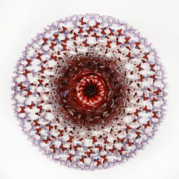 Dreamcatcher Red Flower Murrina - ANNALÙ - Galeries Bartoux