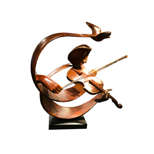 Violon monumental - ETIENNE - Galeries Bartoux
