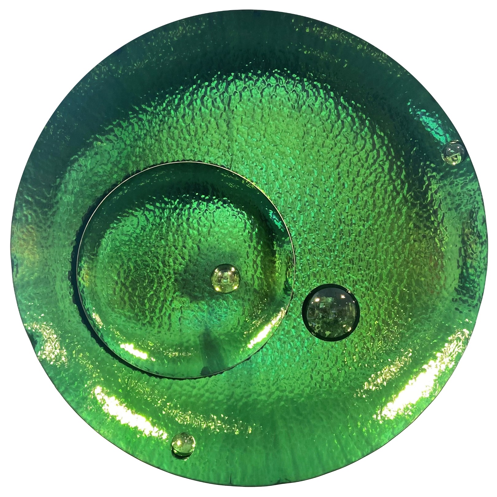 MIROIR VERT VÉGÉTAL - CHRISTOPHE GAIGNON - Galeries Bartoux