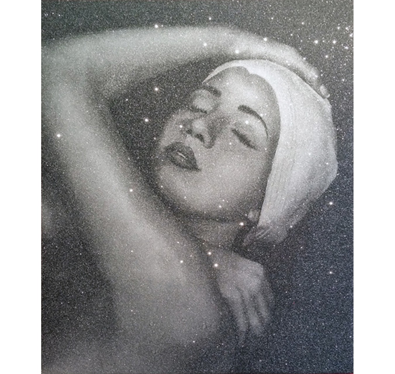 SHOWER (FULL FACE) WHITE - CAROLE FEUERMAN - Galeries Bartoux