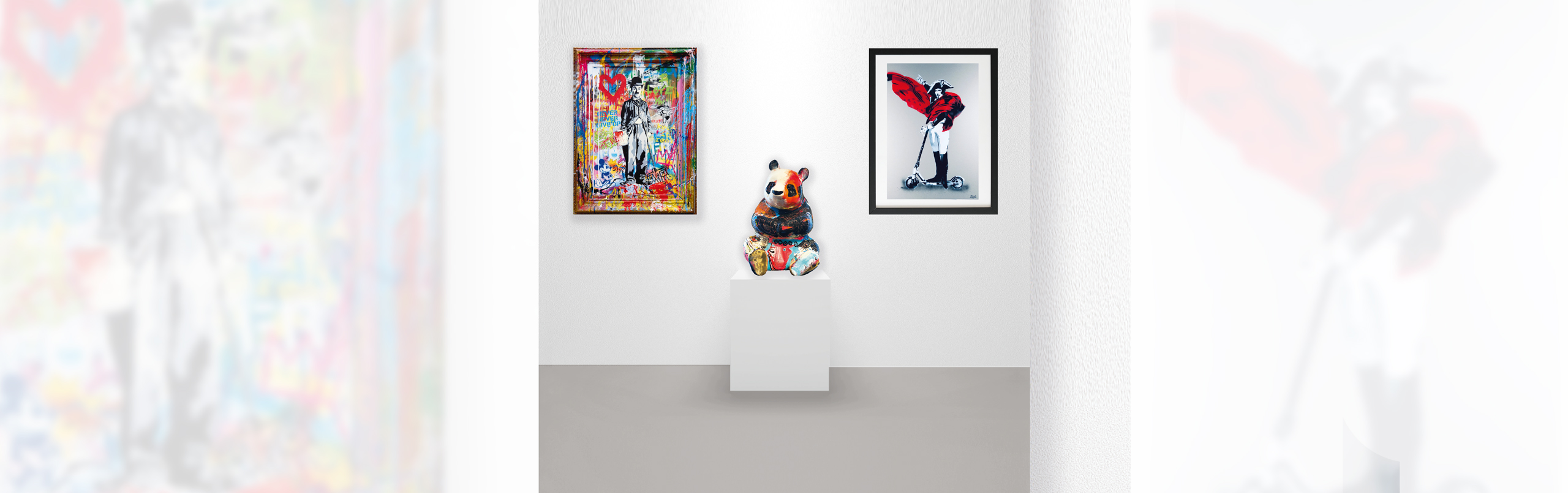 Exposition Virtuelle – Mr. Brainwash – Julien Marinetti – Byc - Galeries Bartoux