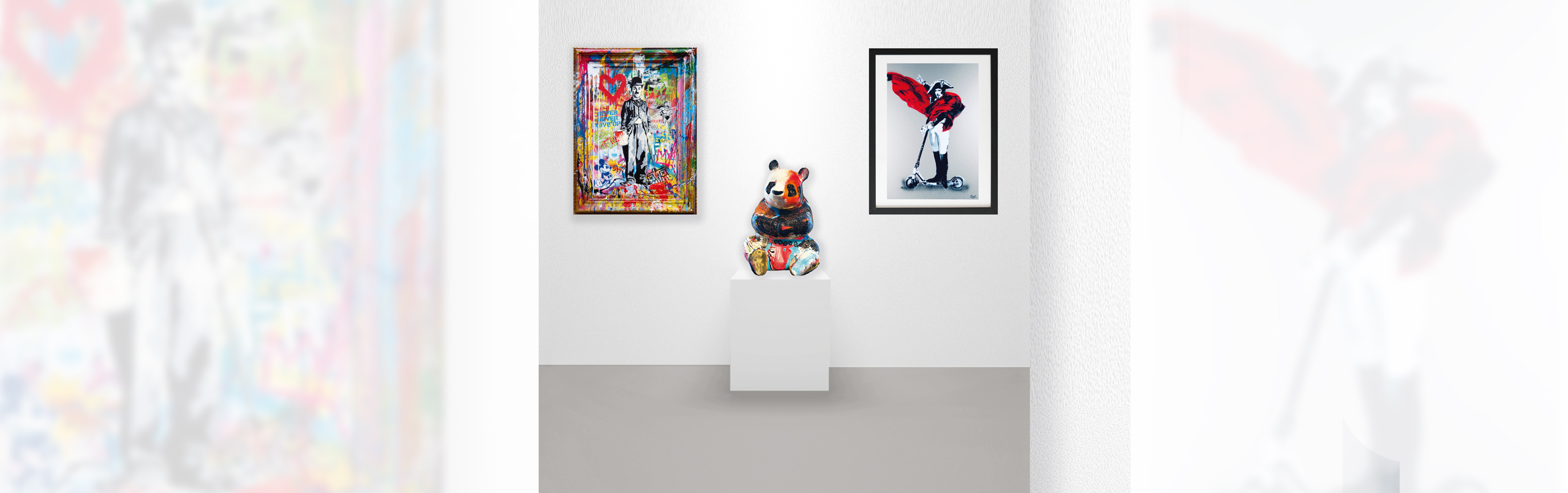 Virtual Exhibition – Mr. Brainwash – Julien Marinetti – Byc - Galeries Bartoux