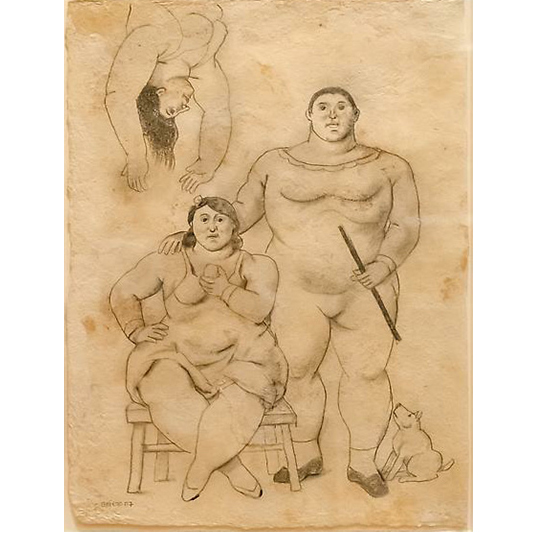 Acrobats - FERNANDO BOTERO - Galeries Bartoux