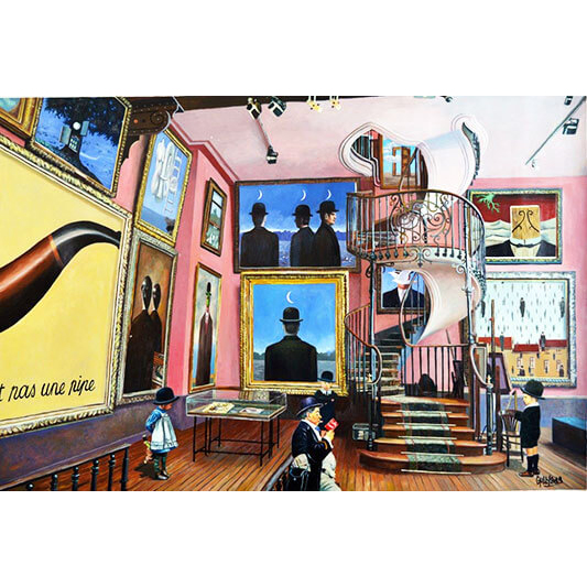 Children meet Magritte - GULLY - Galeries Bartoux