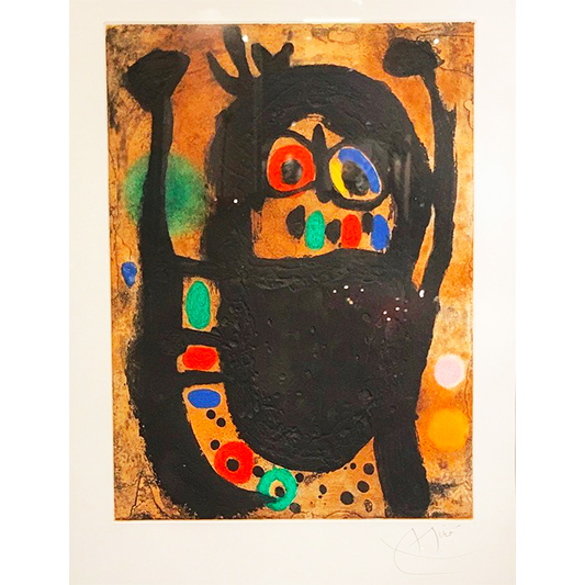 LA FEMME AUX BIJOUX - JOAN MIRO - Galeries Bartoux