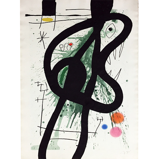 LE GRAND CARNASSIER - JOAN MIRO - Galeries Bartoux