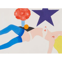 Study for banner sign - WESSELMANN TOM - Galeries Bartoux