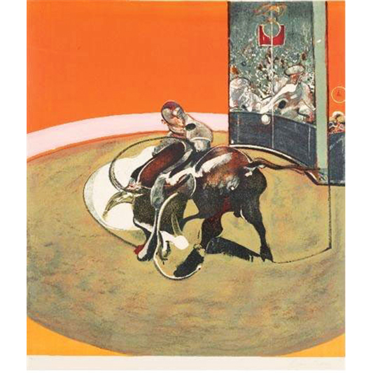 Étude pour une corrida n°1 - FRANCIS BACON - Galeries Bartoux
