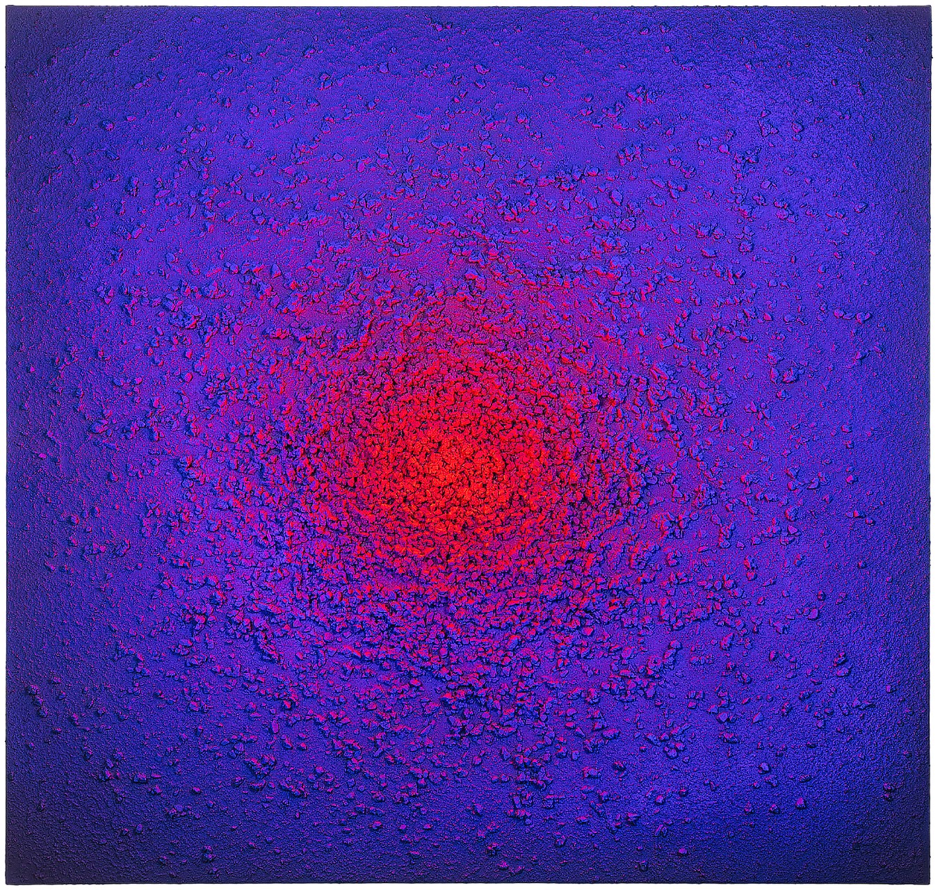 Interstellar Galaxy Blue Red 18.54 - SAMUEL DEJONG - Galeries Bartoux