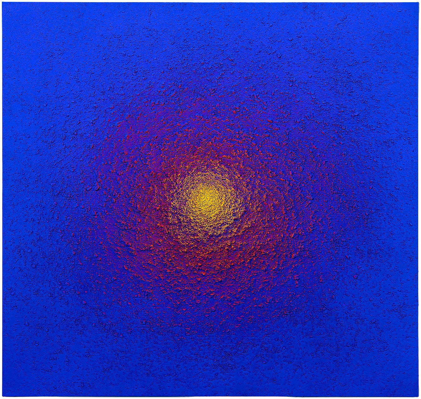 Interstellar Galaxy Red Blue Yellow 18.61 - SAMUEL DEJONG - Galeries Bartoux