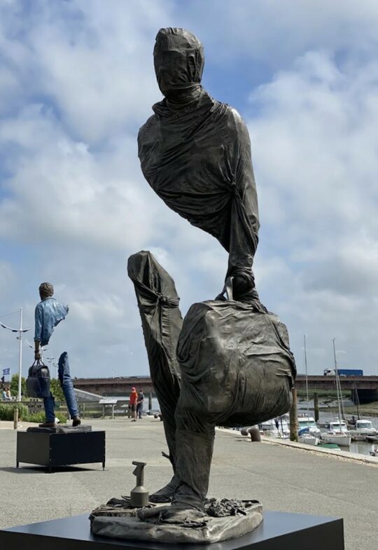 Bruno Catalano's Fragmented Travelers Visit the Amalfi Coast