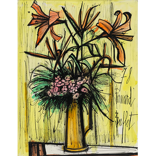 bernard buffet biographie et oeuvres disponibles galeries bartoux