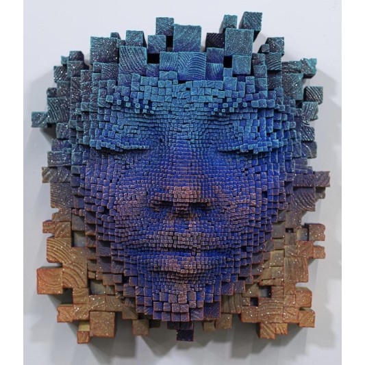 Mask #196 - GIL BRUVEL - Galeries Bartoux