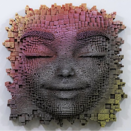 Mask #239 - GIL BRUVEL - Galeries Bartoux