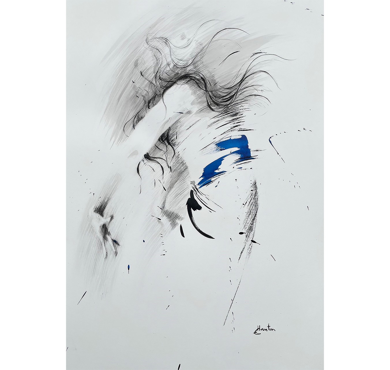 DANCE IN BLUE - EWA HAUTON - Galeries Bartoux