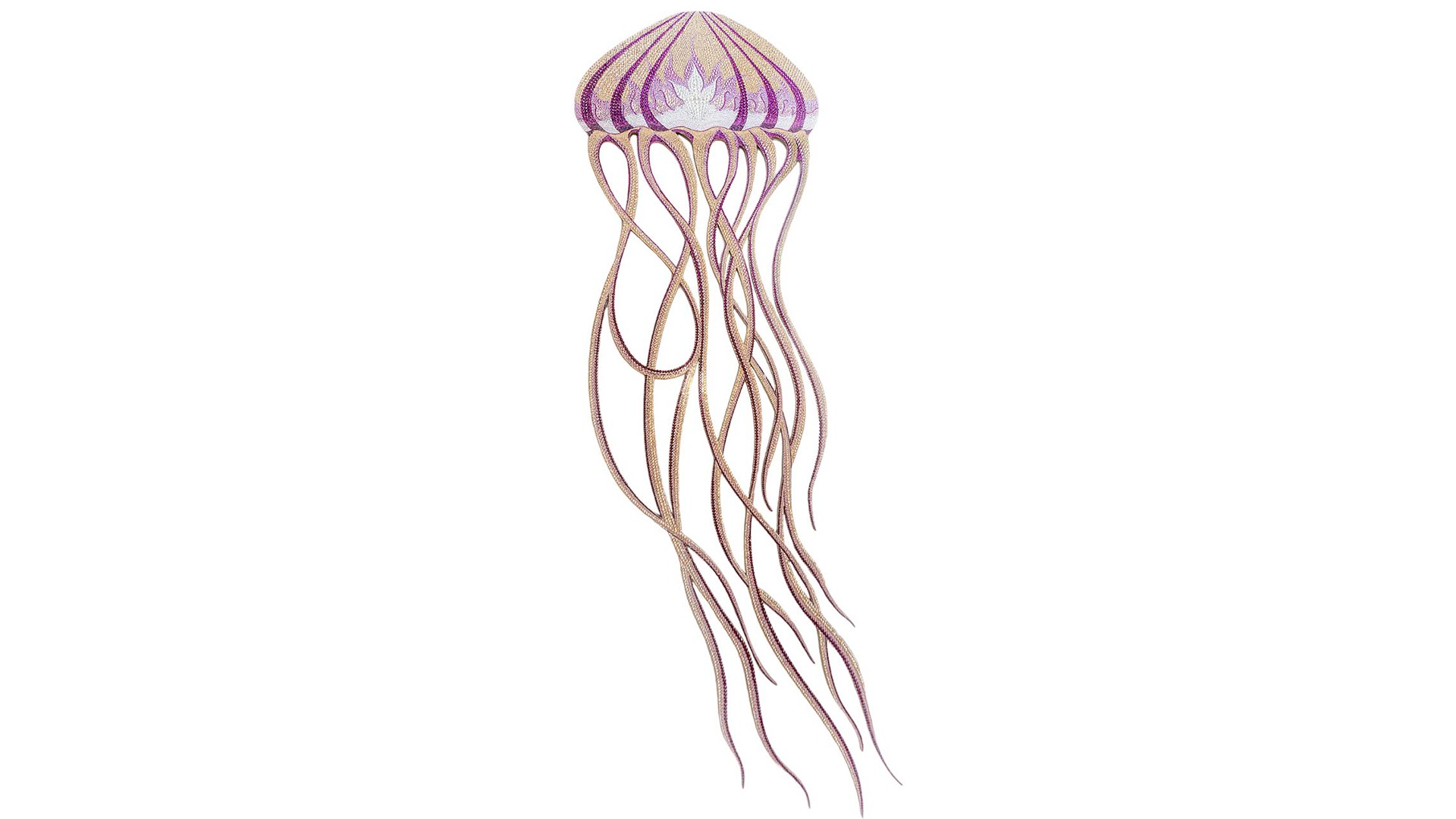 MEDUSA, Sea Flower in Purple light - VALÉRIE BRUSAURO - Galeries Bartoux