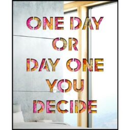 ONE DAY OR DAY ONE YOU DECIDE - MILES DEVIN - Galeries Bartoux